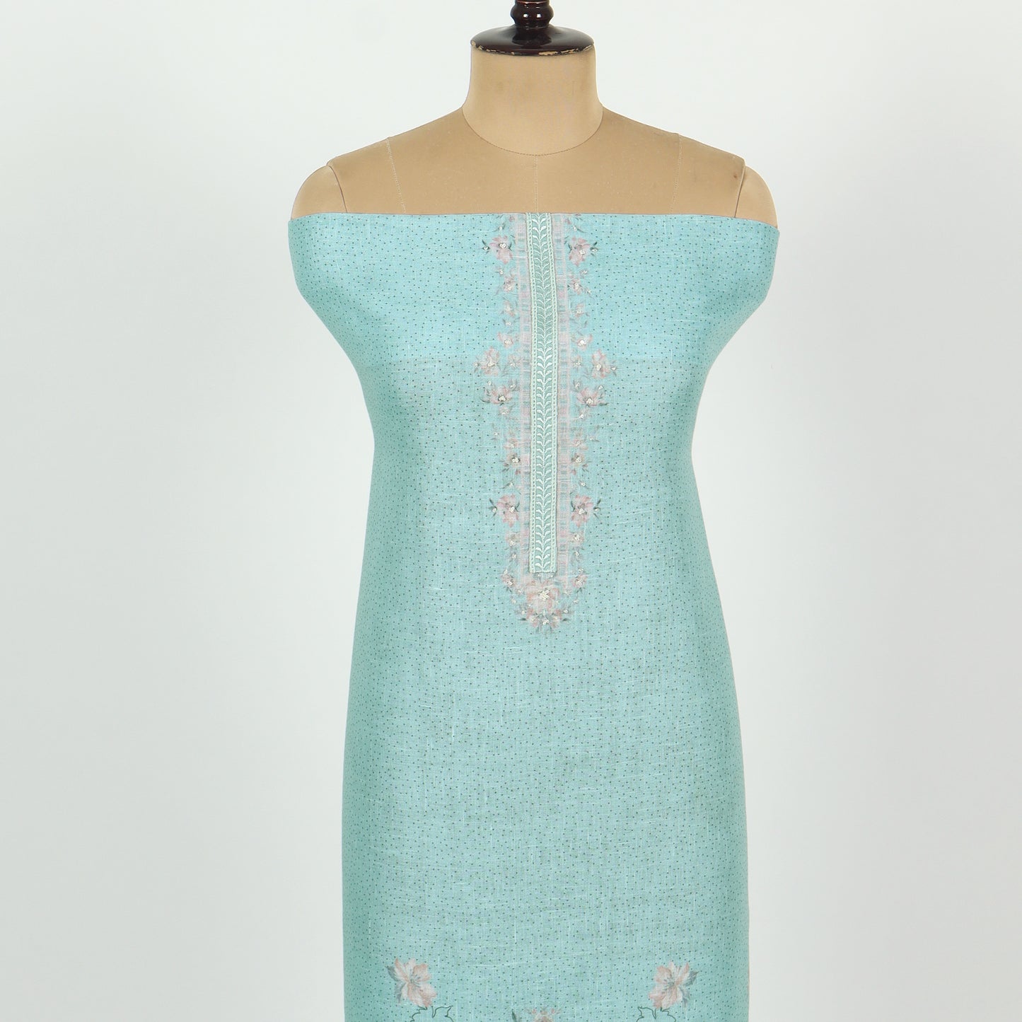 Unstitched Linen Suit Set