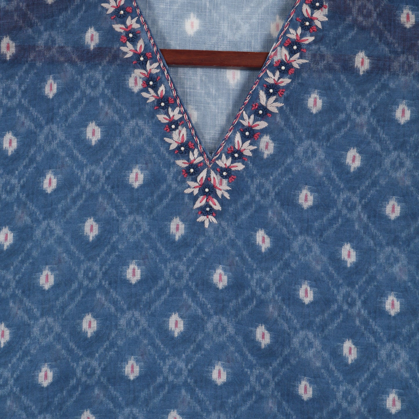 Semi Stitched Linen Suit