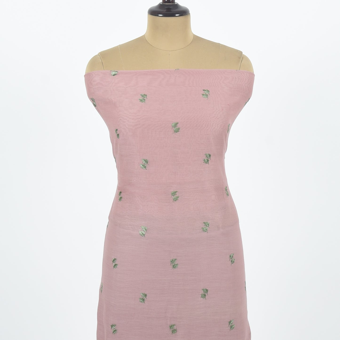 Unstitched Chanderi Suit Set