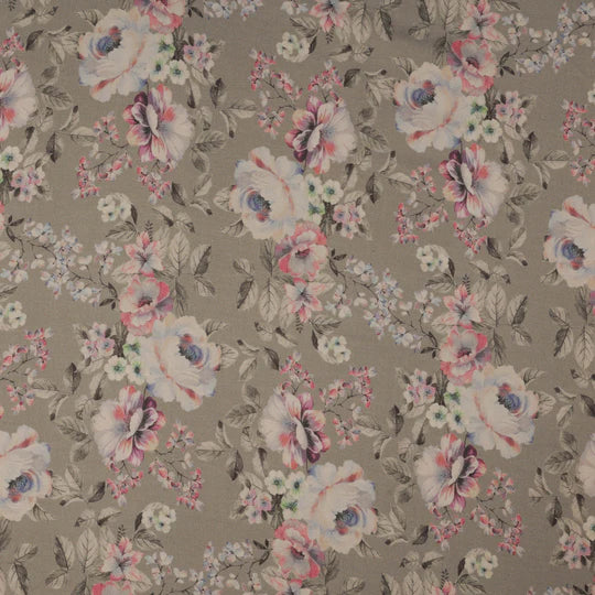 Multi-Color Pashmina Print Fabric (Cut Pieces 1Mtr)