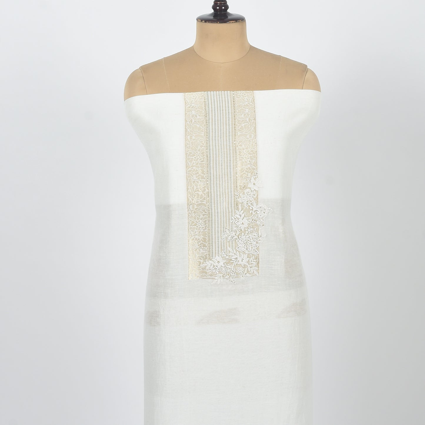 Unstitched Linen Suit Set