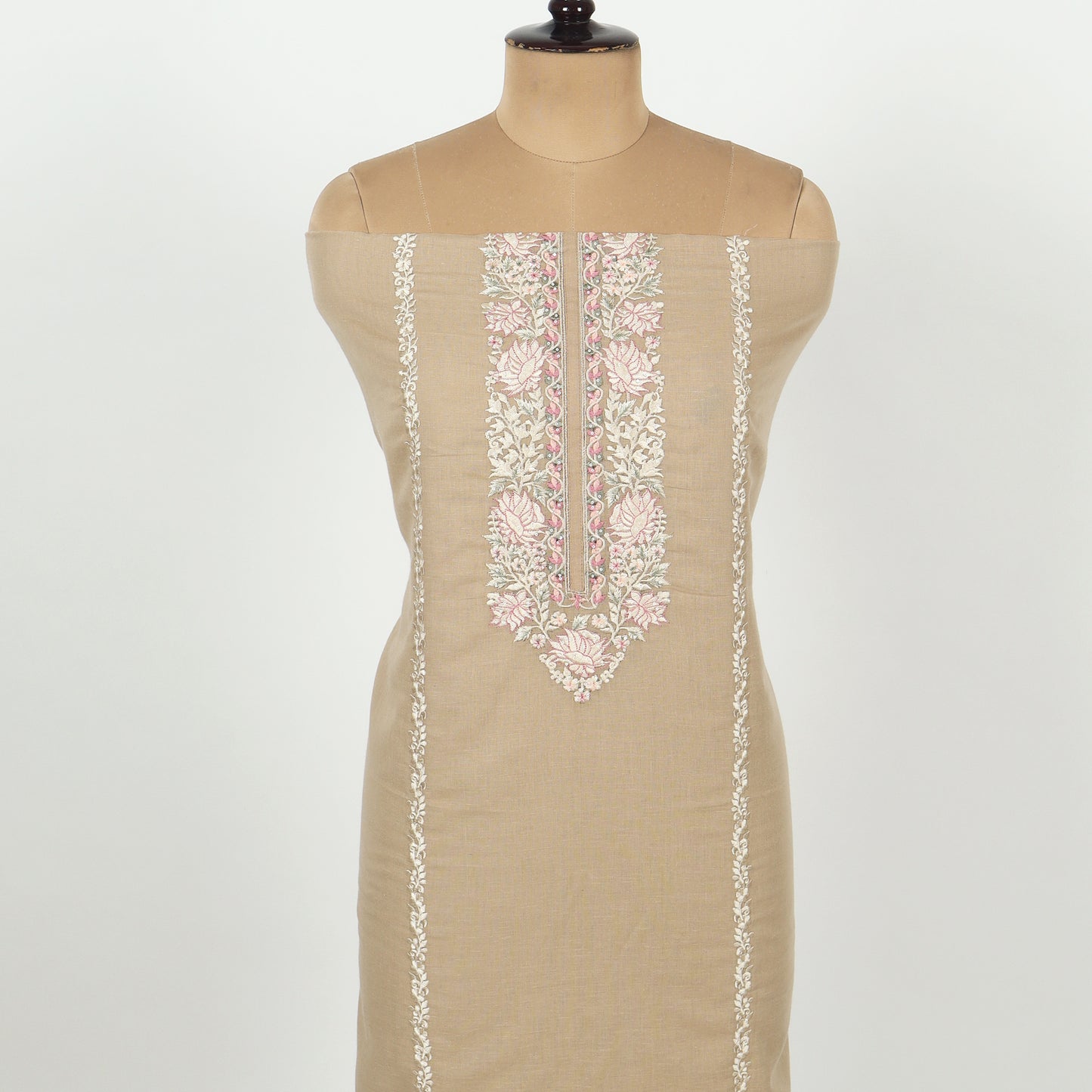 Unstitched Linen Suit Set