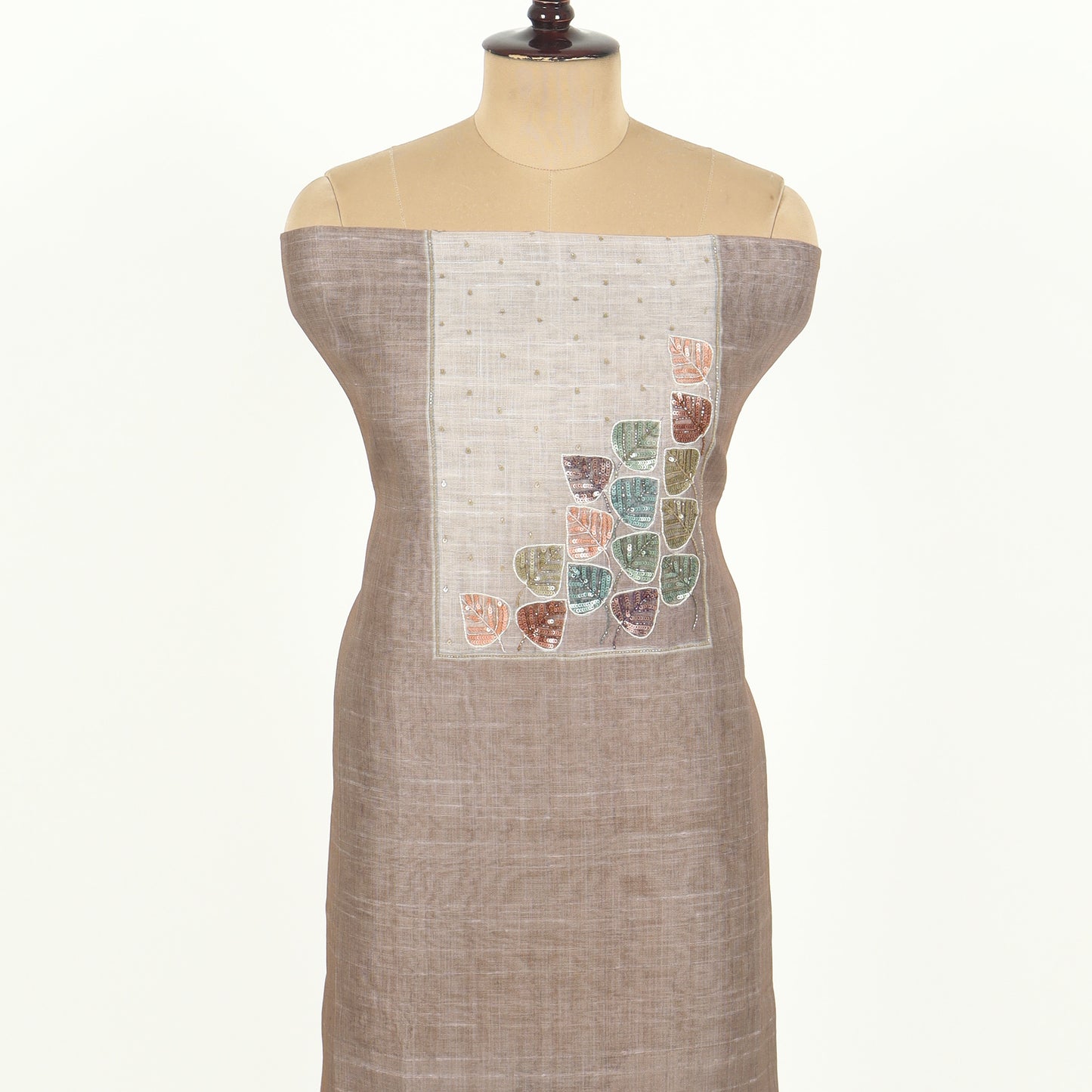 Unstitched Linen Suit Set