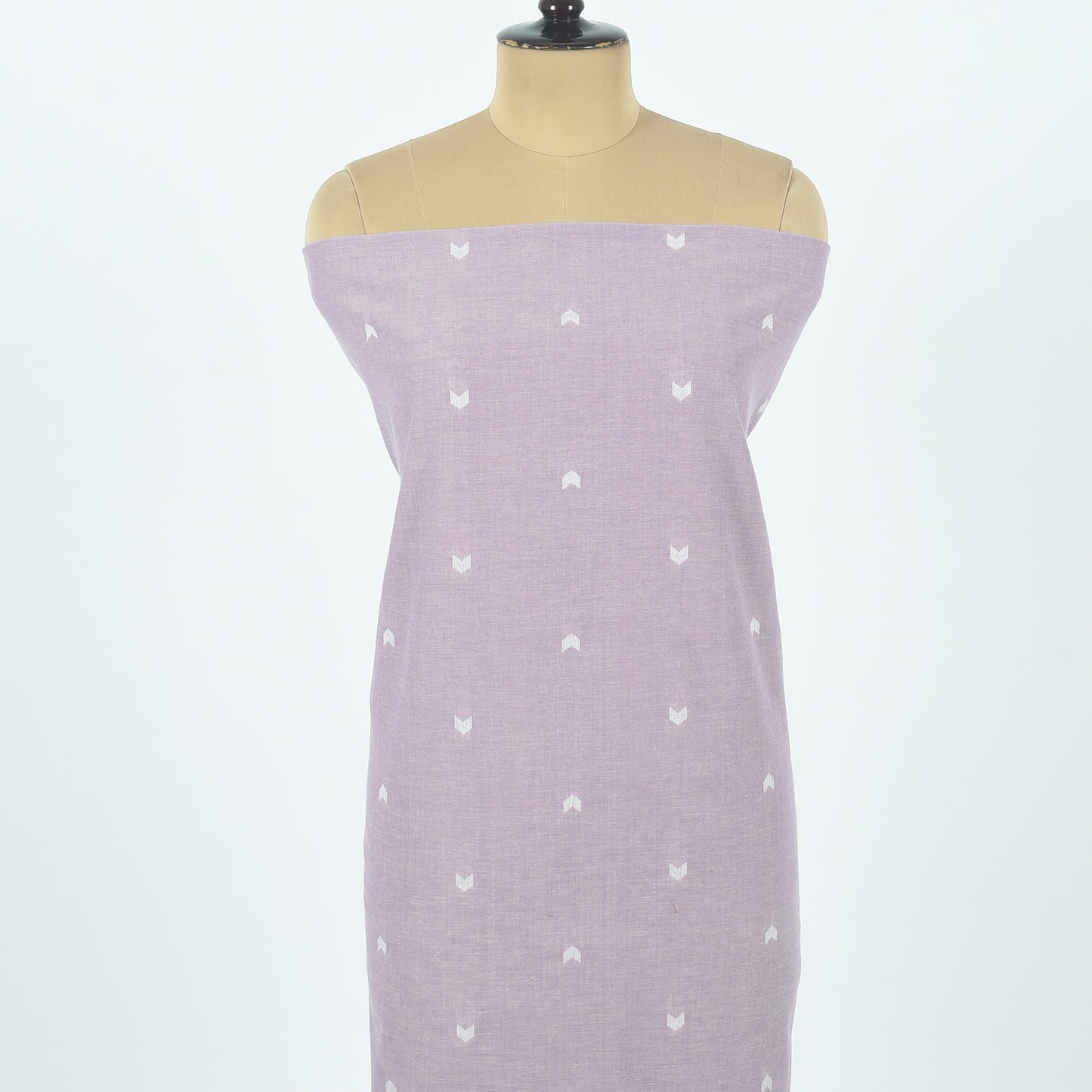 Unstitched Chanderi Suit Set