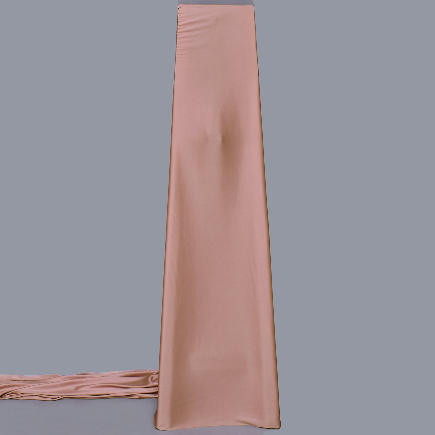 Salmon Pink Color Armani Satin Fabric