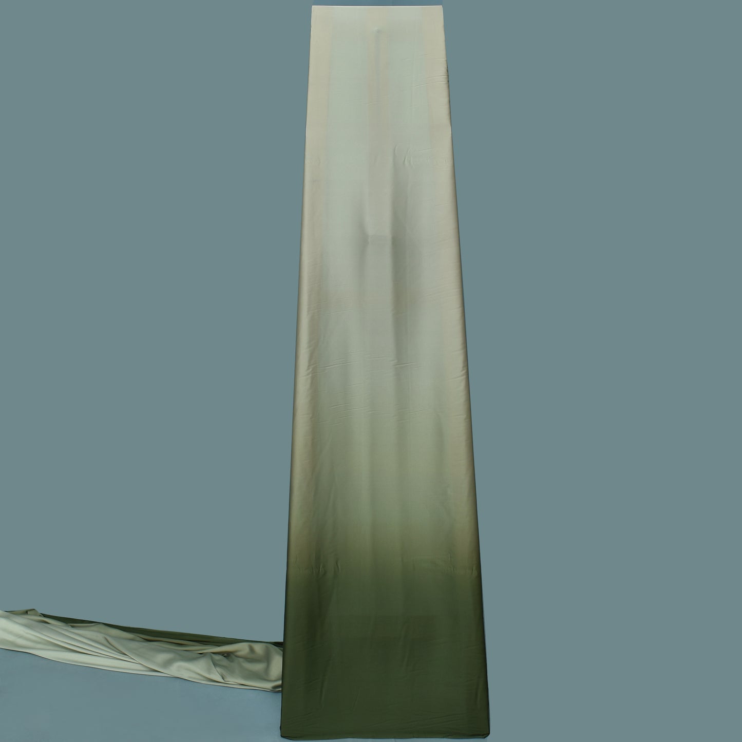 Shaded Ombre Armani Satin Fabric