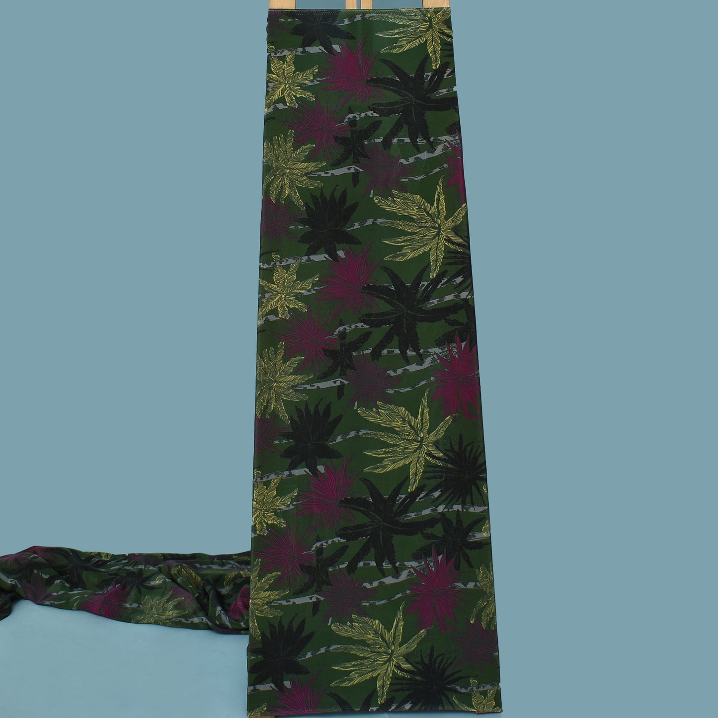 Multi Color Crepe Print Fabric