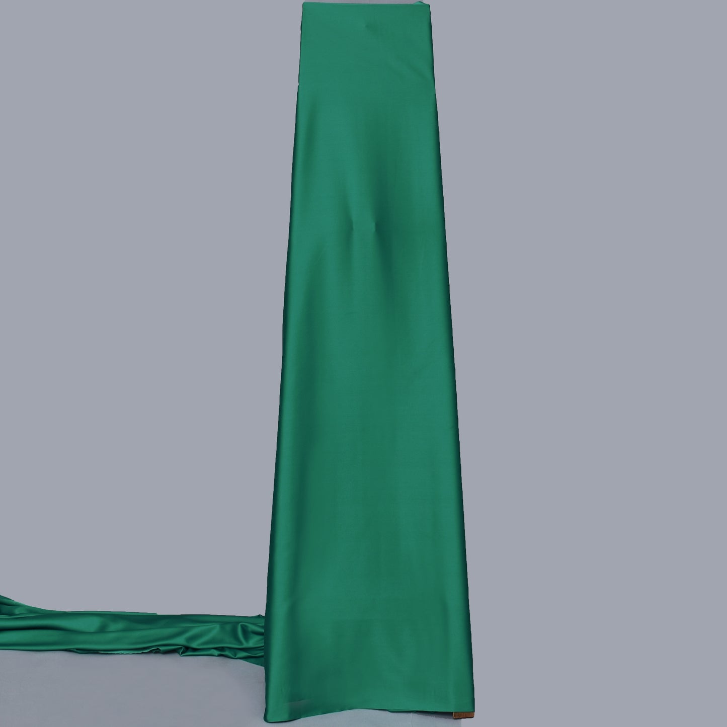 Teal Blue Color Armani Satin Fabric