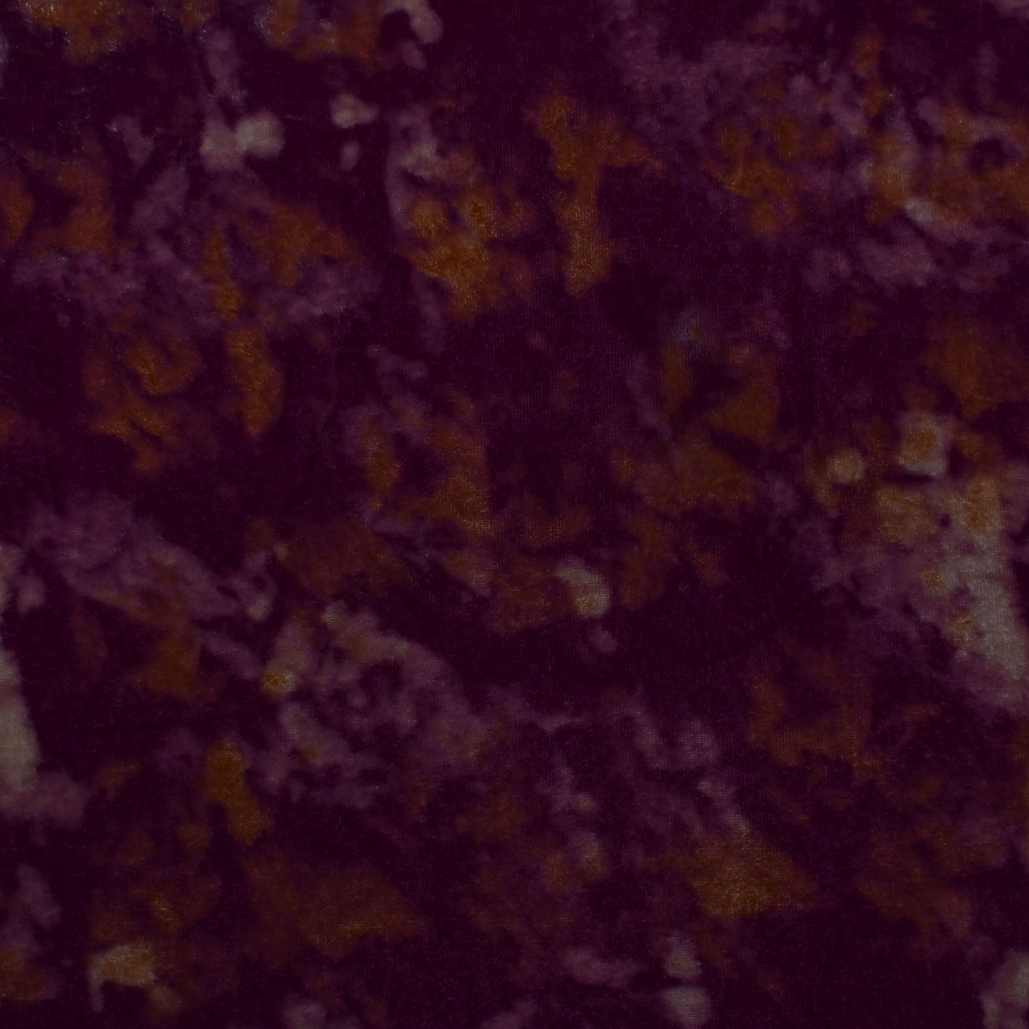 Lavender Color Silk Velvet Print Fabric