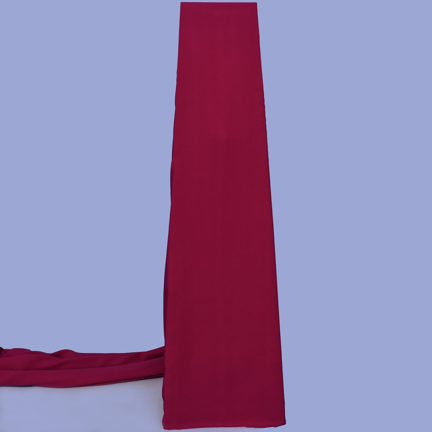 Hot Pink Solid Color Barbie Crepe Fabric