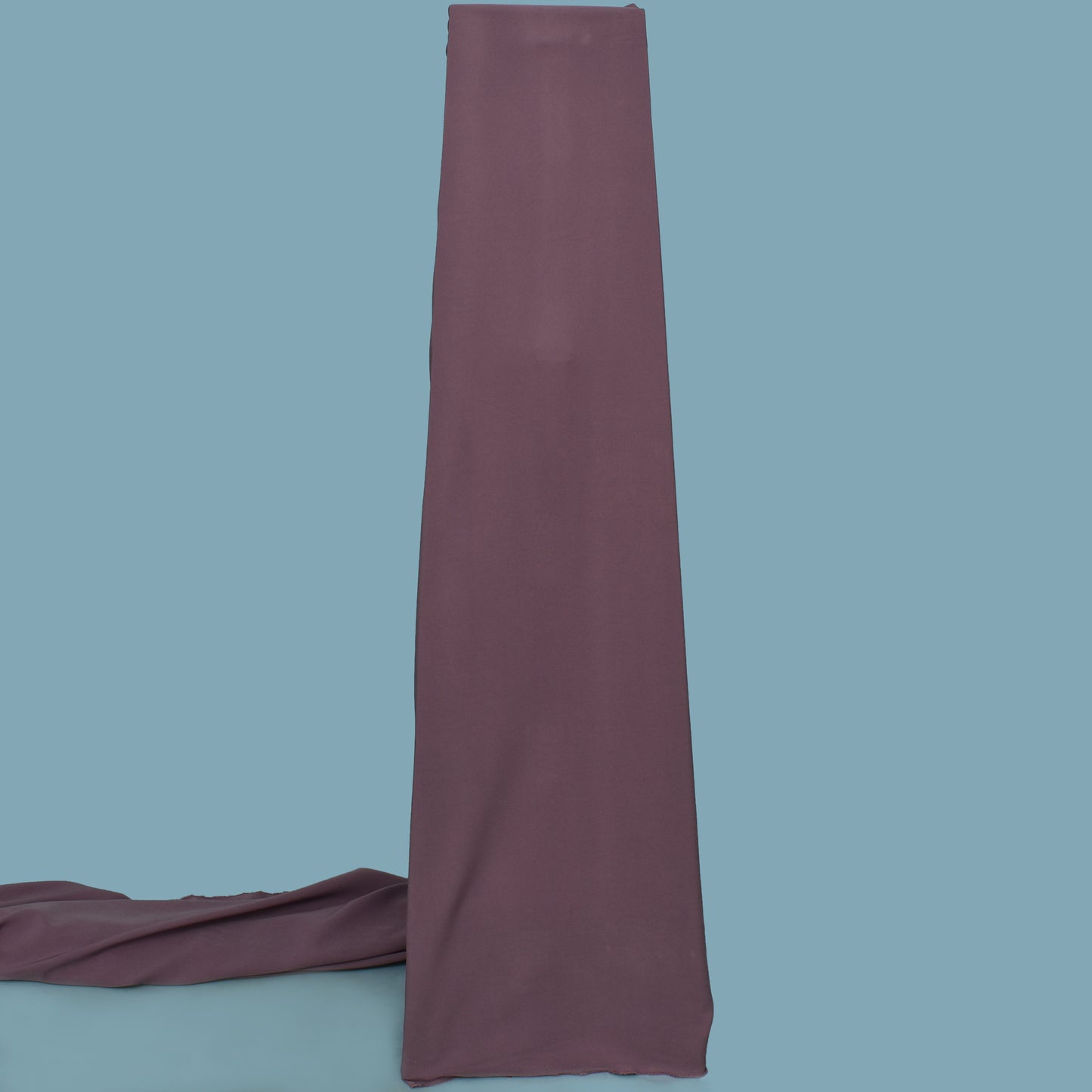 Heather Purple Solid Color Barbie Crepe Fabric