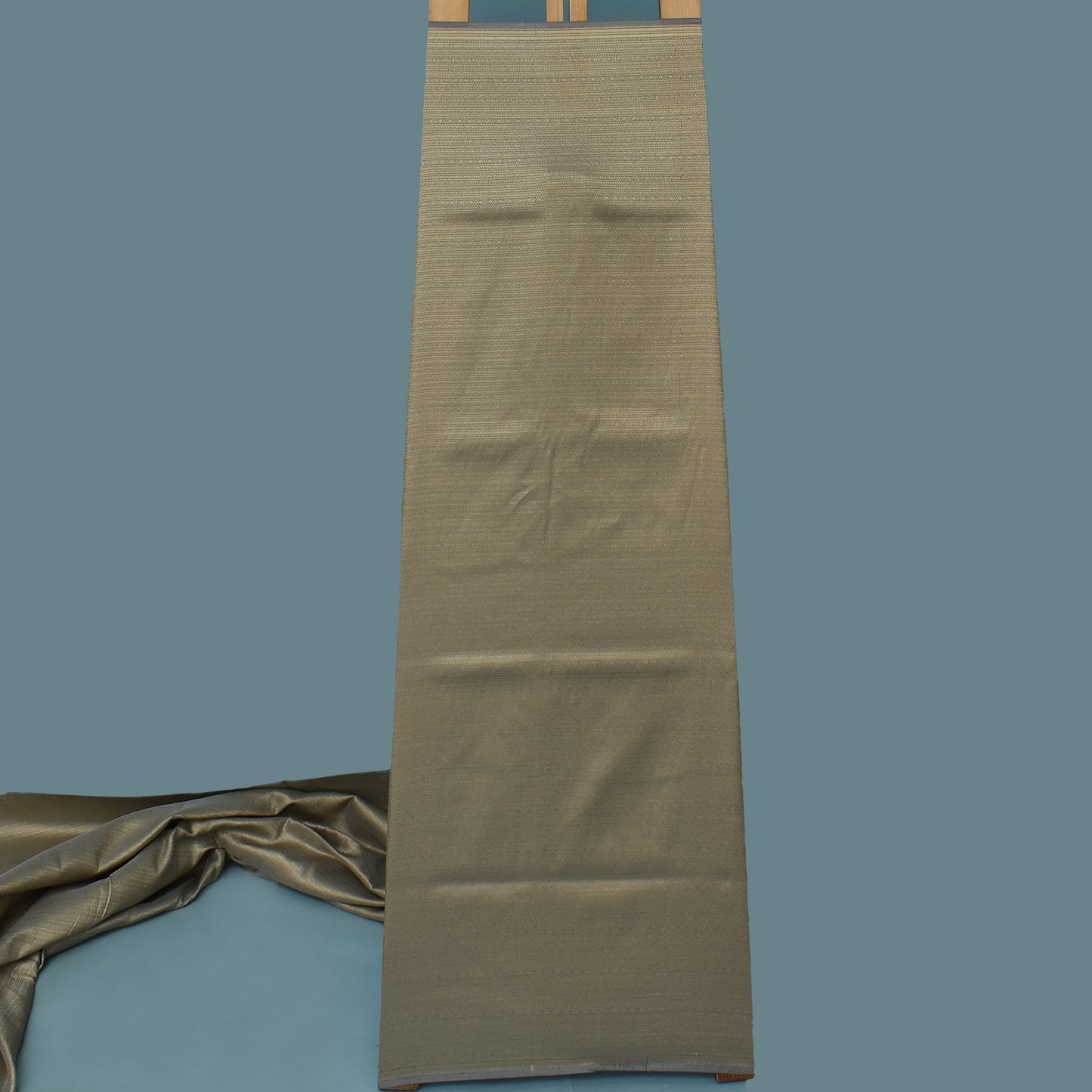 Grey Color Brocade Fabric