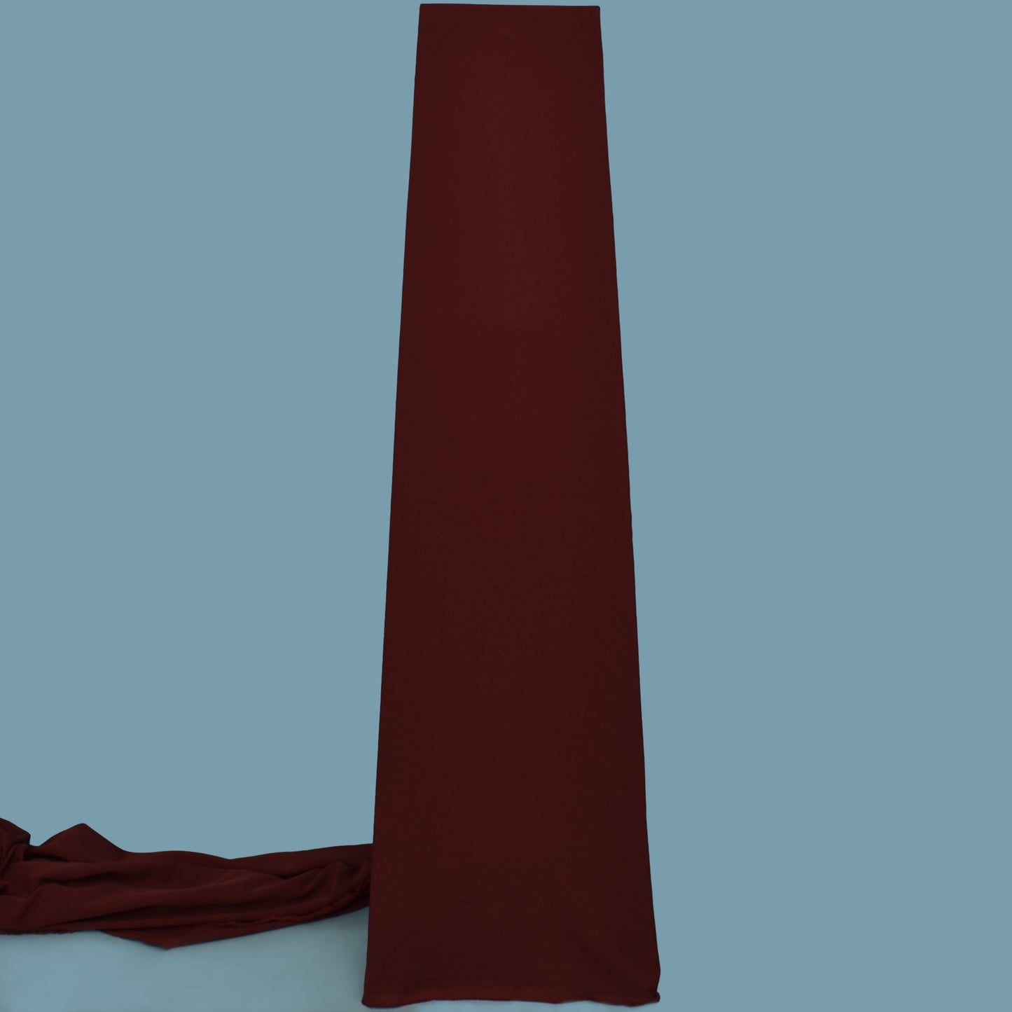 Jam Red Solid Color Barbie Crepe Fabric