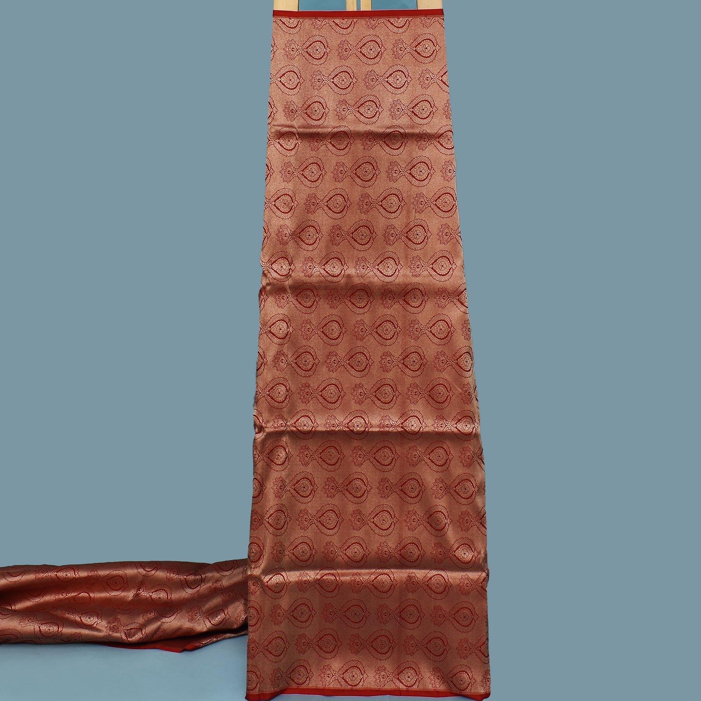 Maroon Color Brocade Fabric