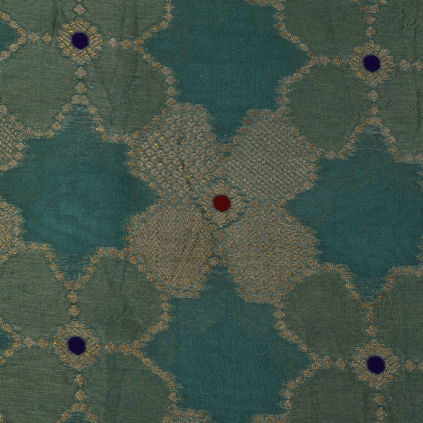 Colored Brocade Fabric
