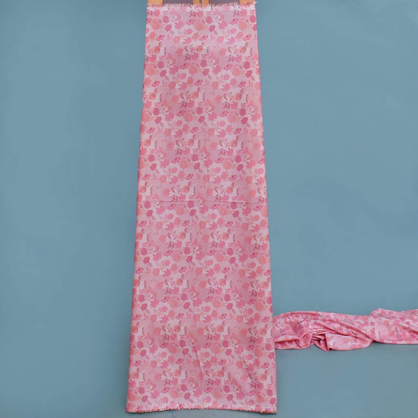 Colored Rayon Print Fabric