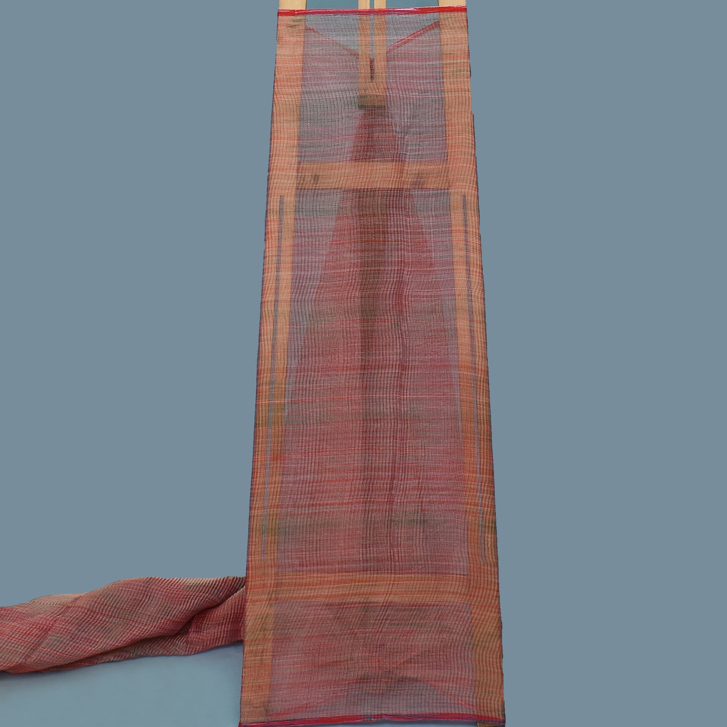 Multi Color Crush Tissue Print Fabric