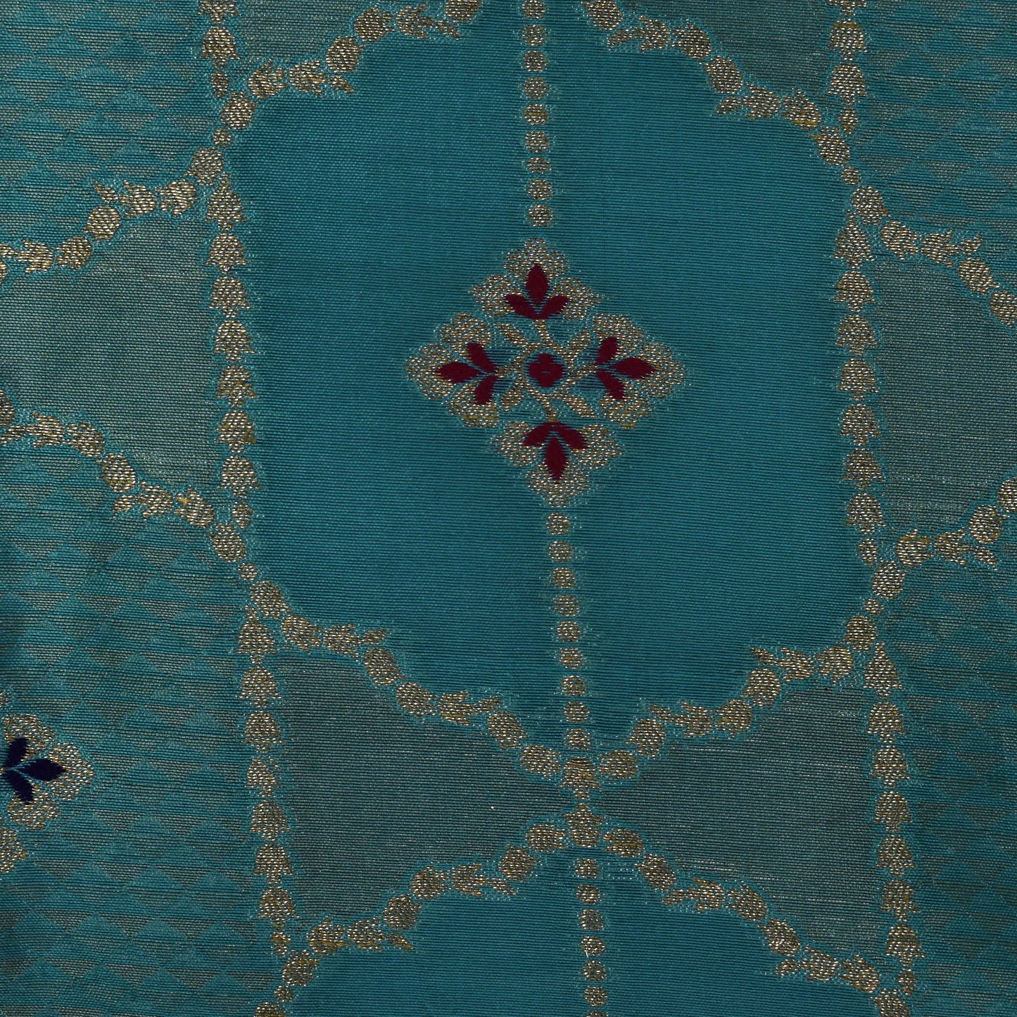 Colored Brocade Fabric