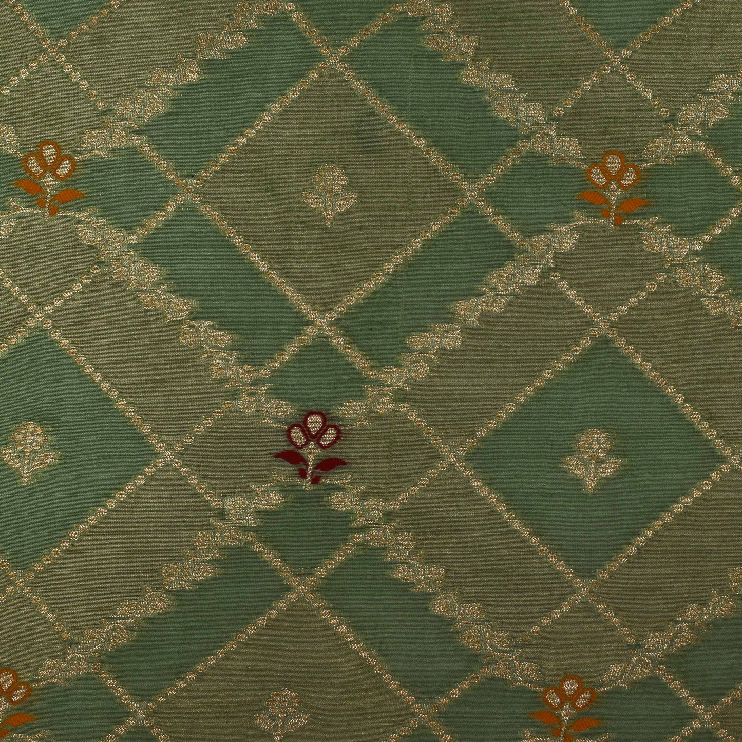 Colored Brocade Fabric