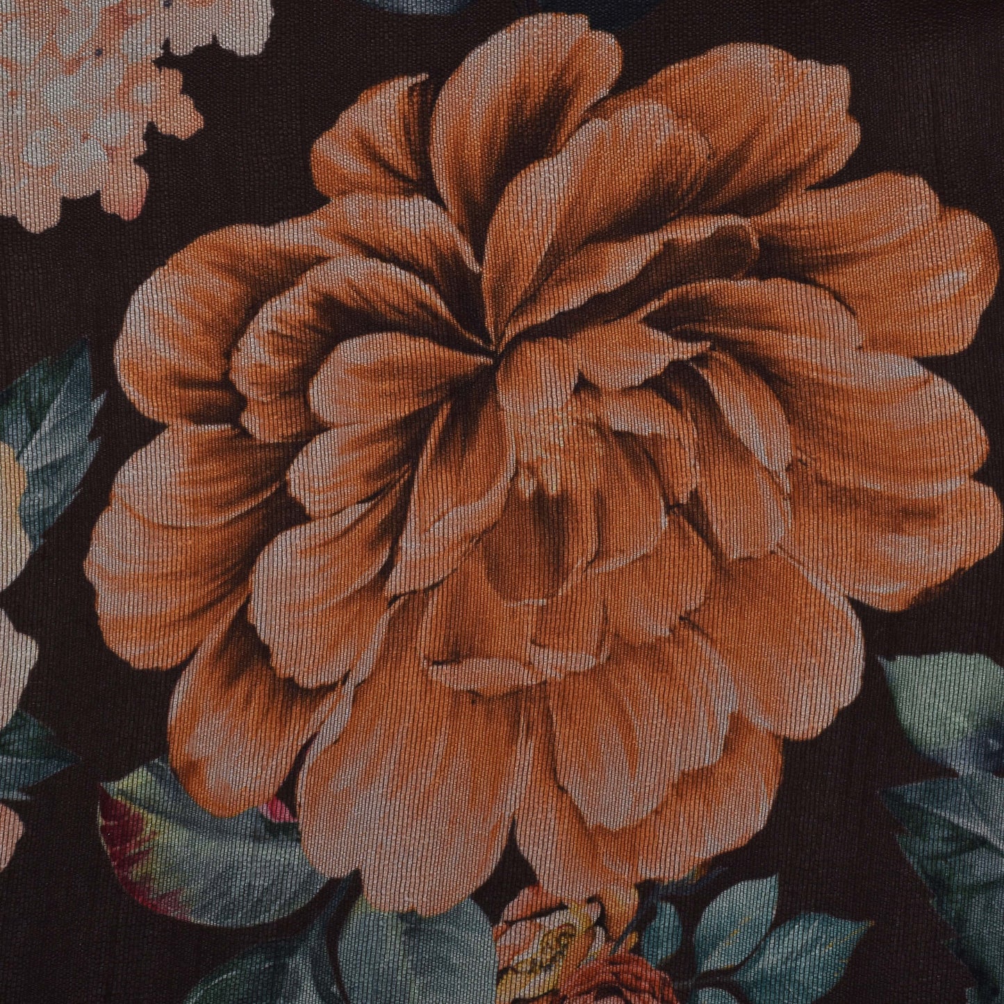 Multicolor Dupion Silk Print Fabric