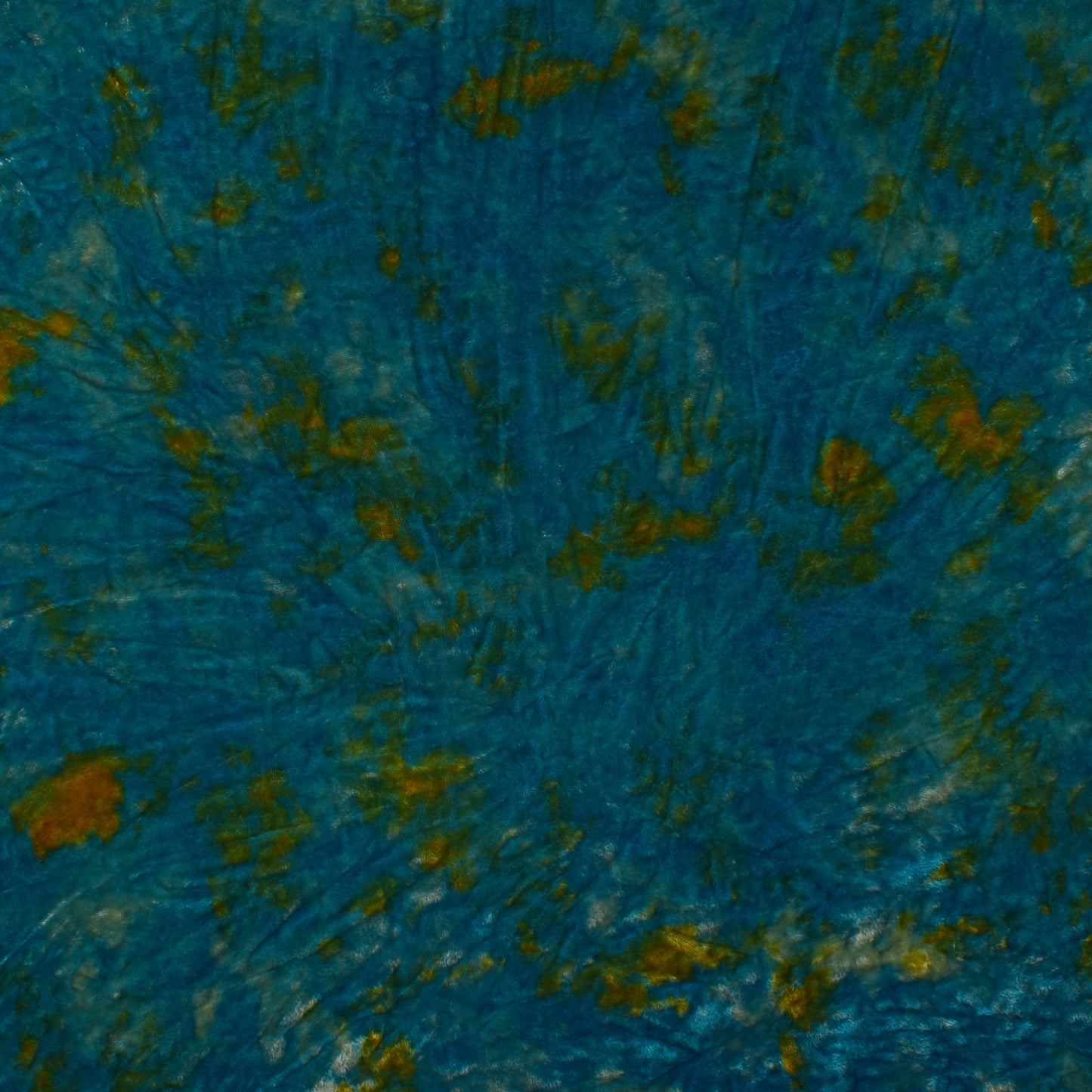 Multi-Colored Silk Velvet Print Fabric