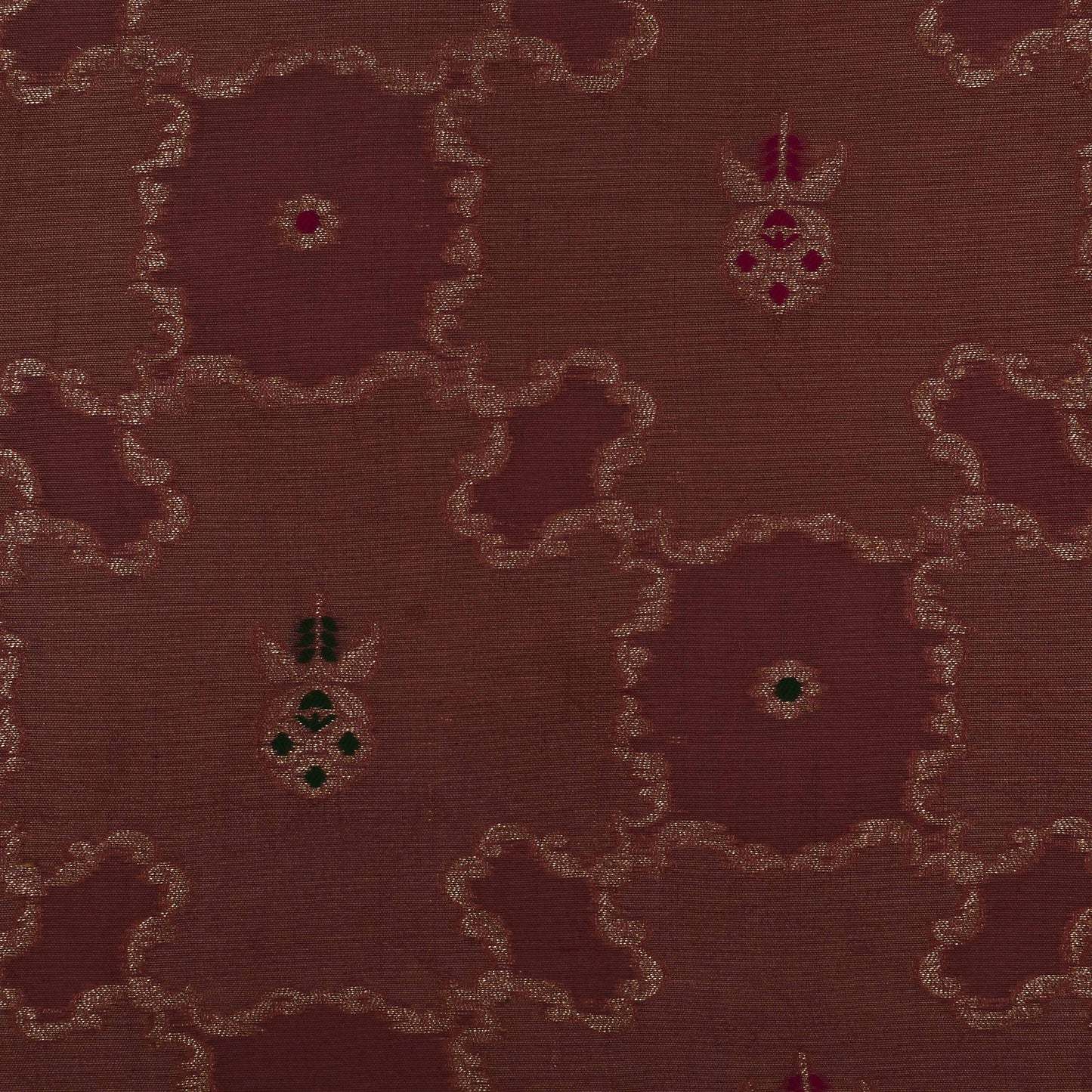 Colored Brocade Fabric