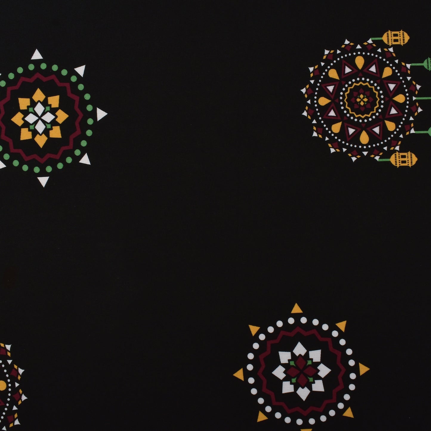 Multicolor Rayon Print Fabric