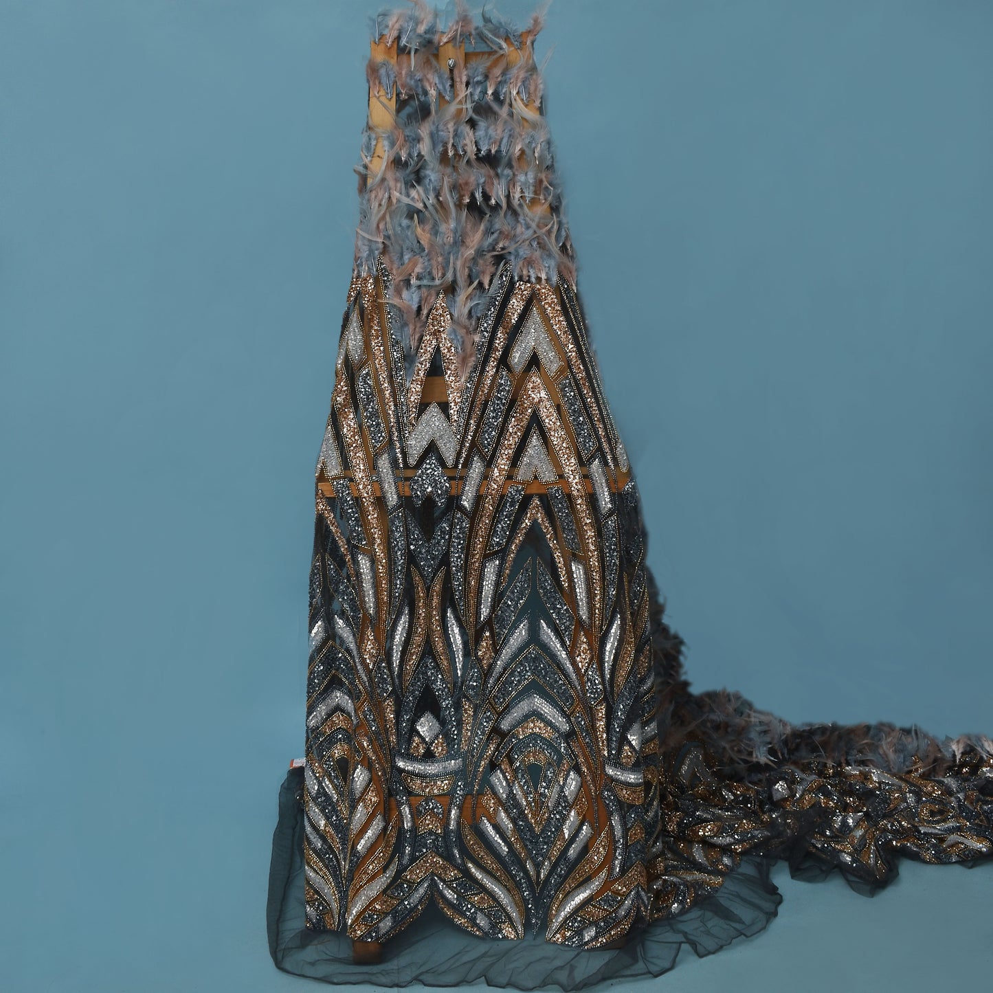 Heavy Net Embroidery Fabric