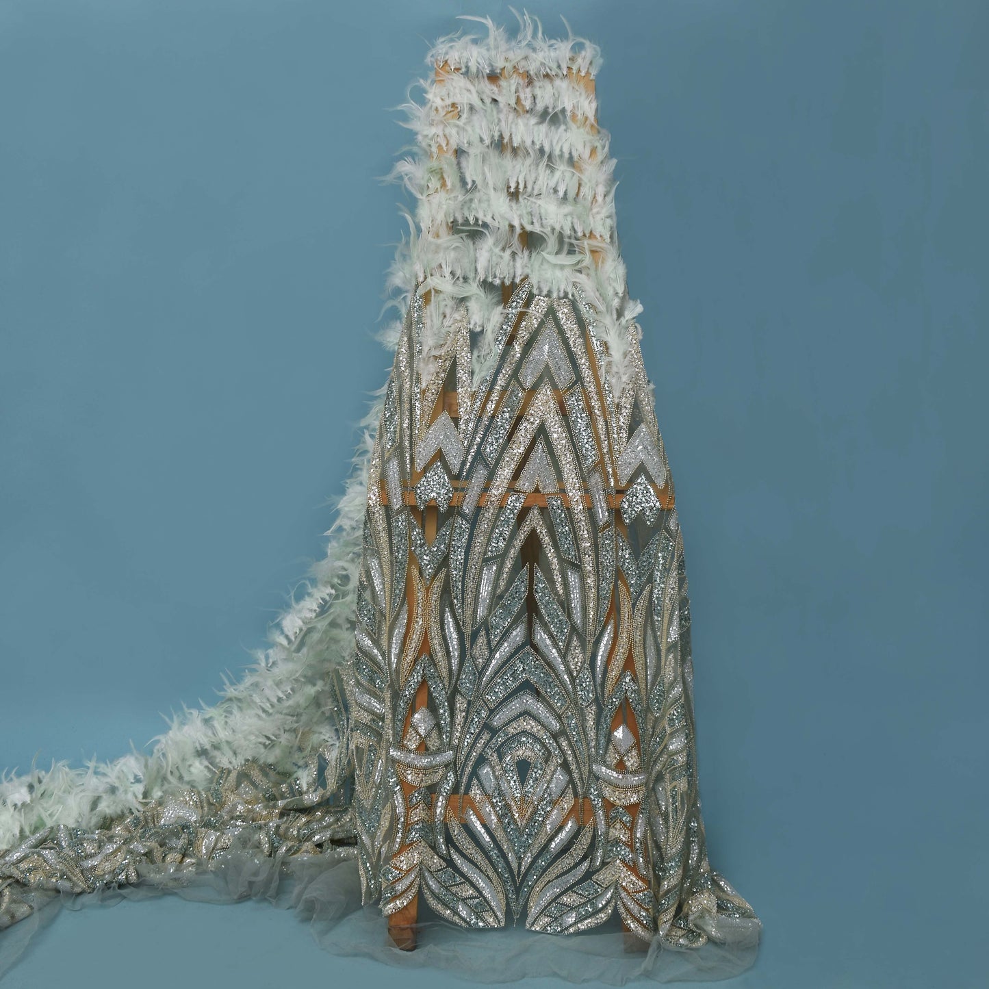 Heavy Net Embroidery Fabric