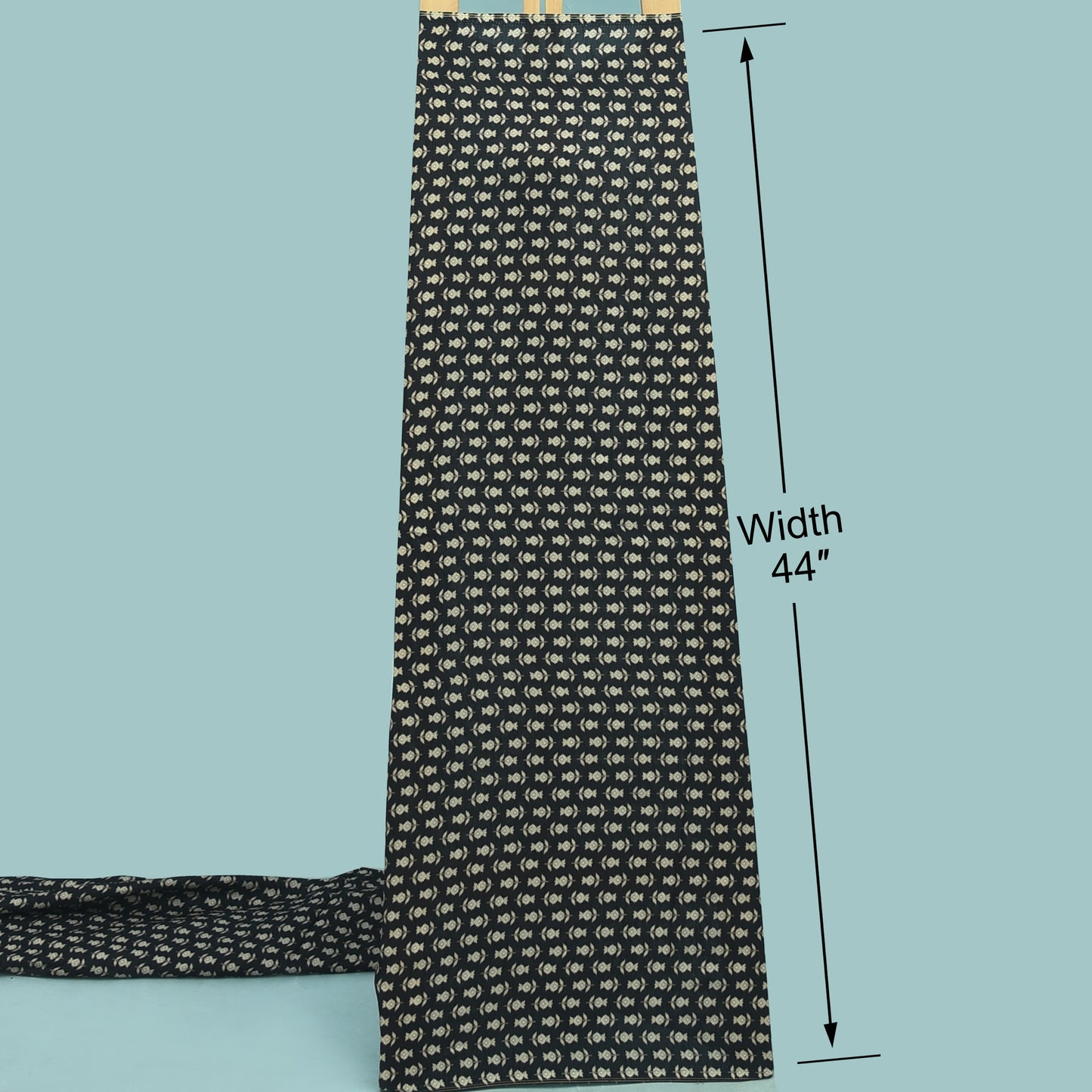 Floral Slub Silk Hydra Print Fabric