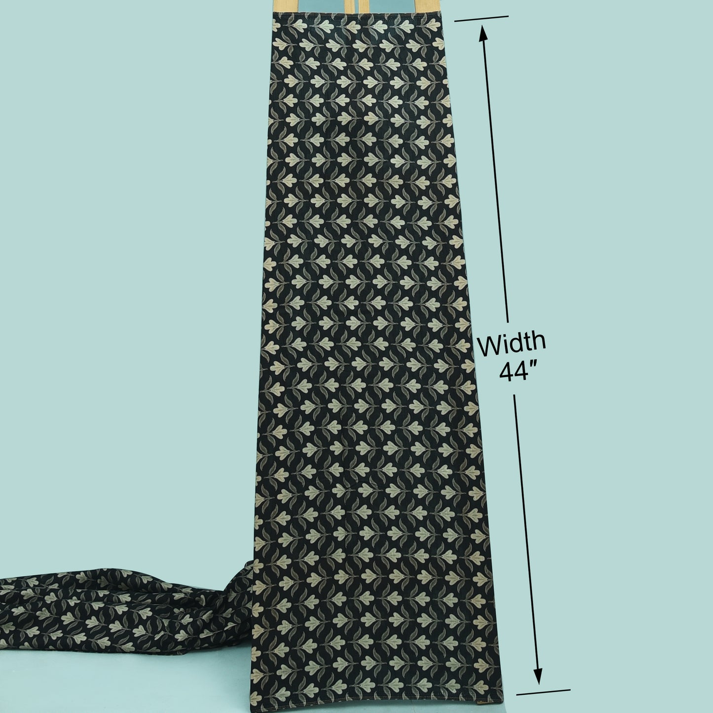 Floral Slub Silk Hydra Print Fabric