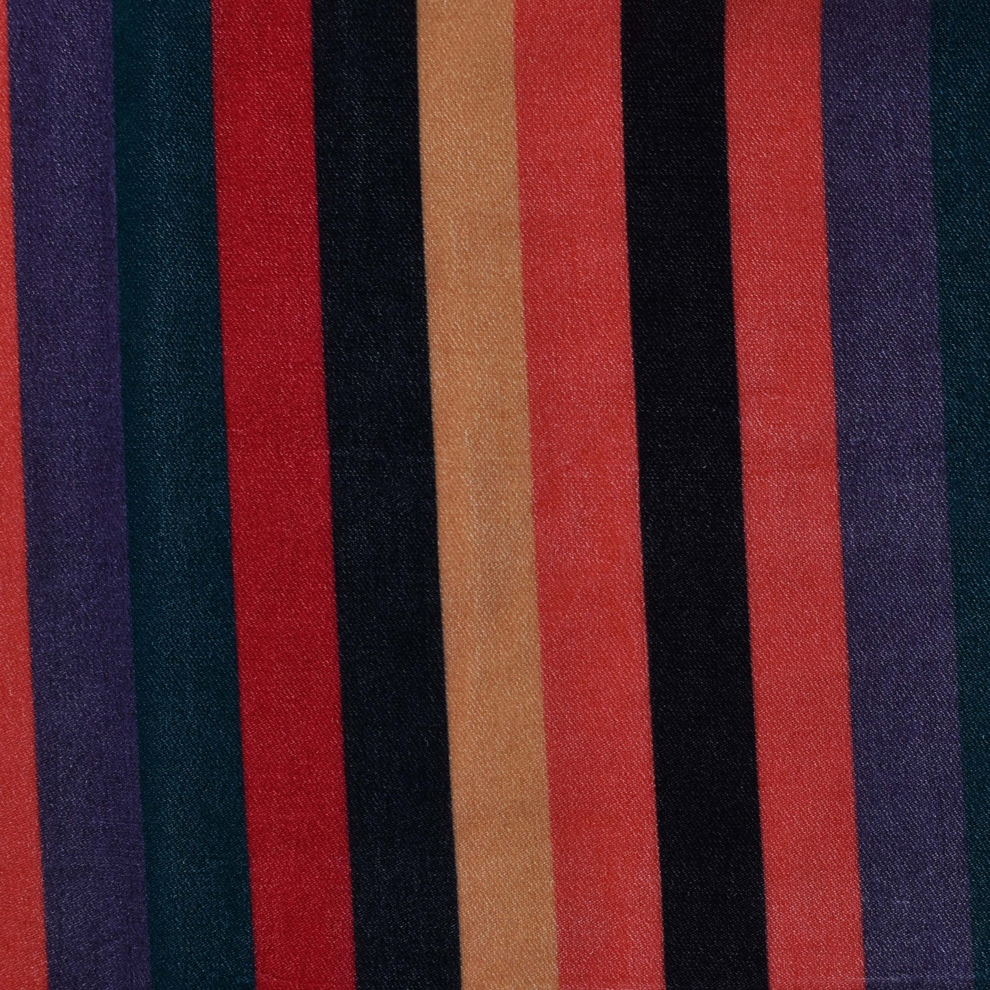 Multicolor Velvet Print Fabric