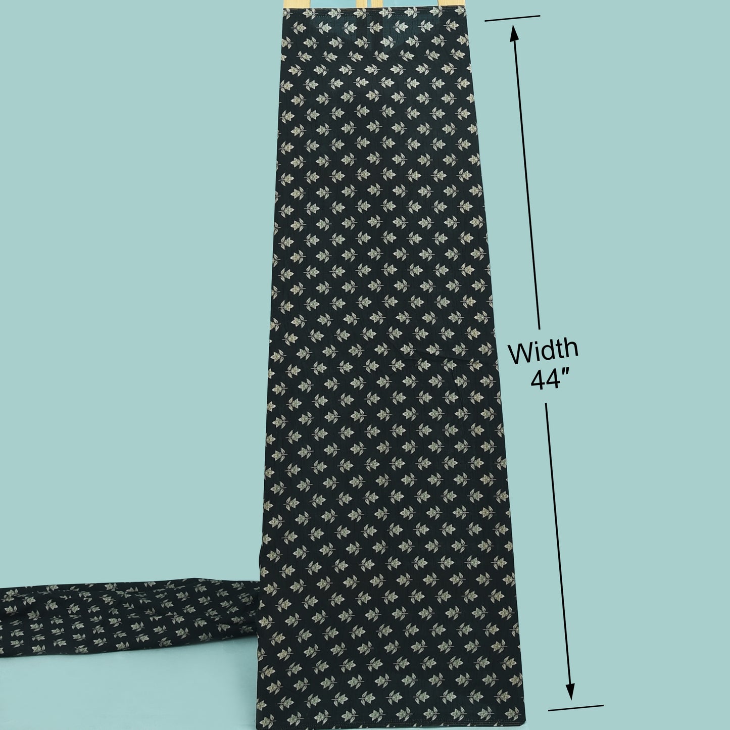 Floral Slub Silk Hydra Print Fabric