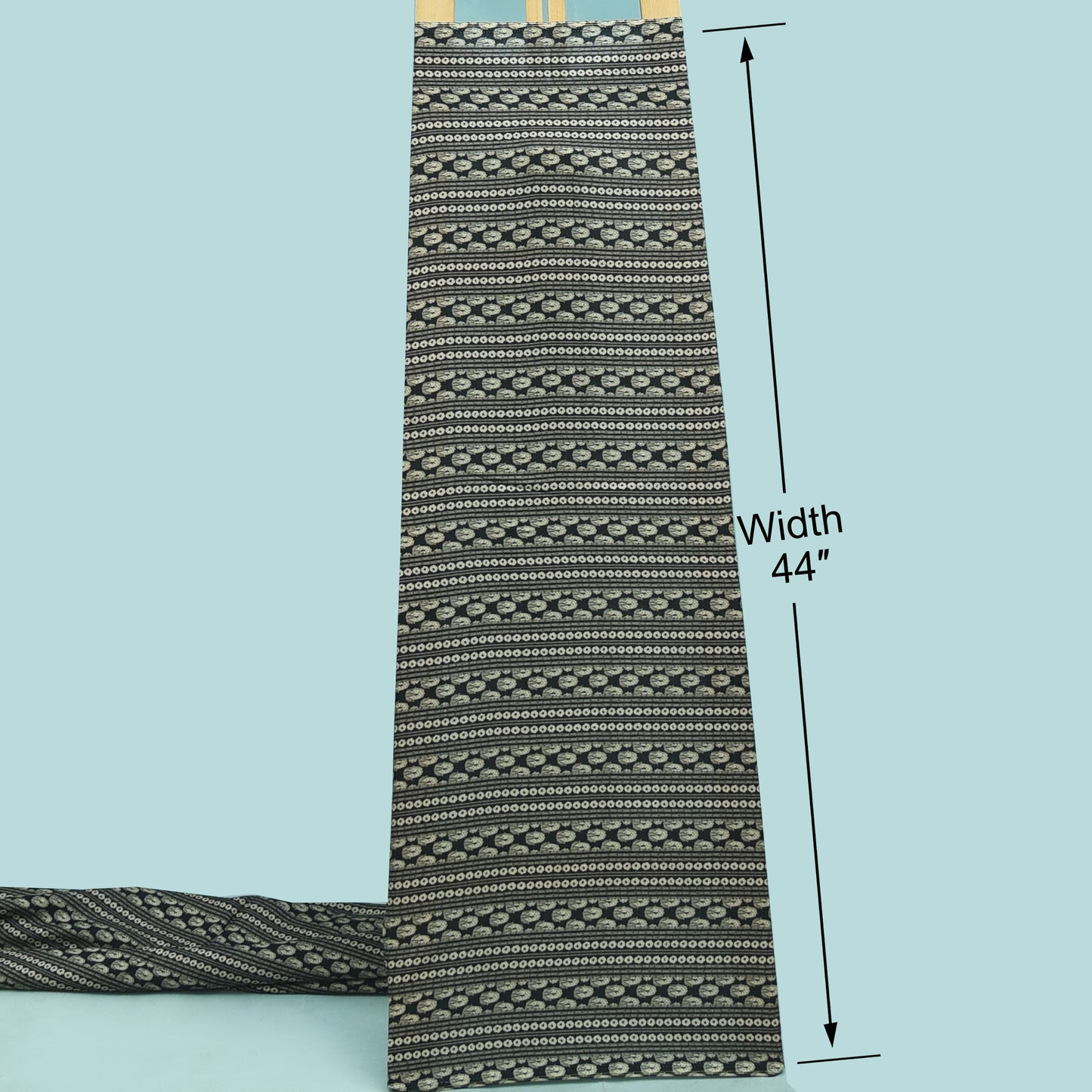 Floral Slub Silk Hydra Print Fabric