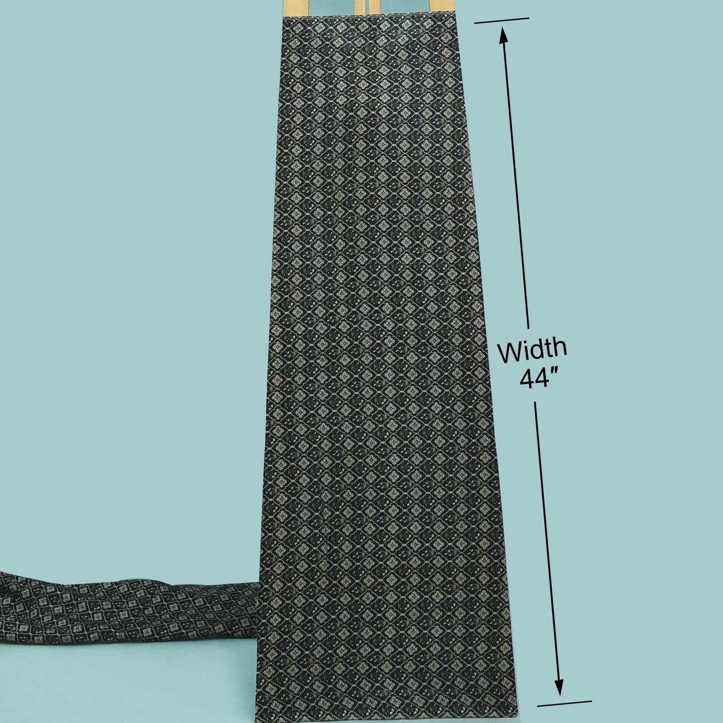 Floral Slub Silk Hydra Print Fabric