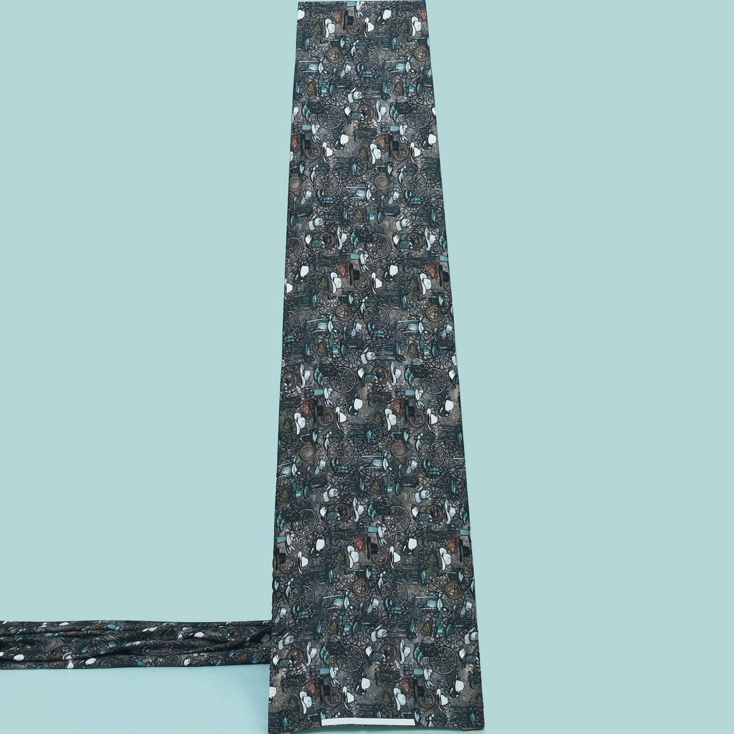 Twill Silk Print Fabric