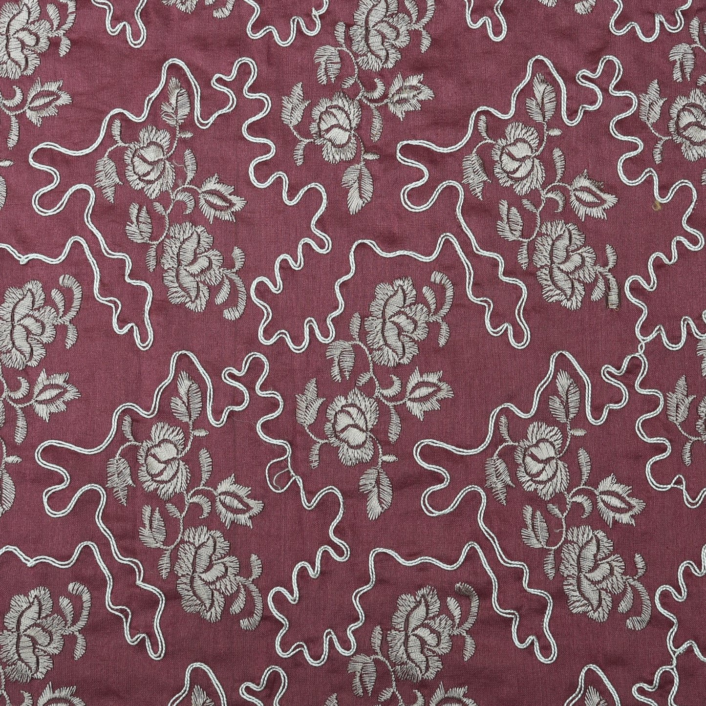 Chanderi Embroidery Fabric
