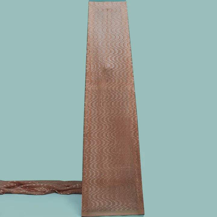 Crush Satin Foil Fabric (Cut Pieces 3Mtr)