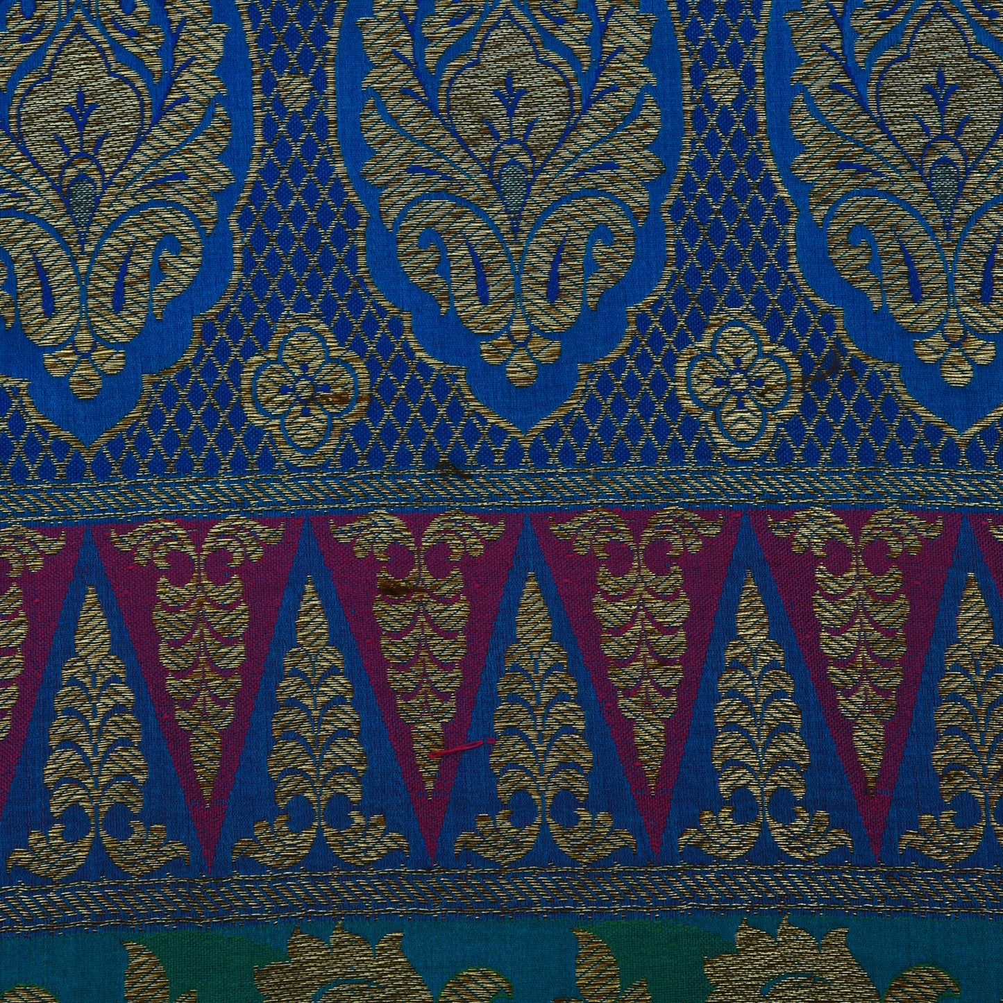 Multi Color Brocade Fabric