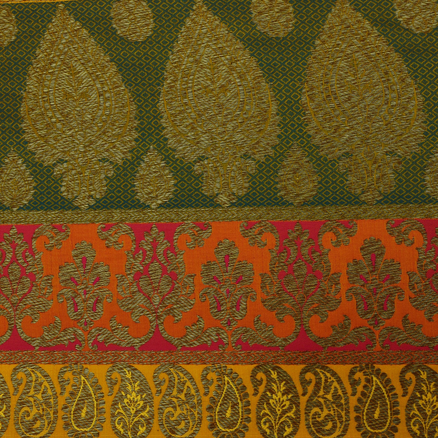 Multi Color Brocade Fabrics