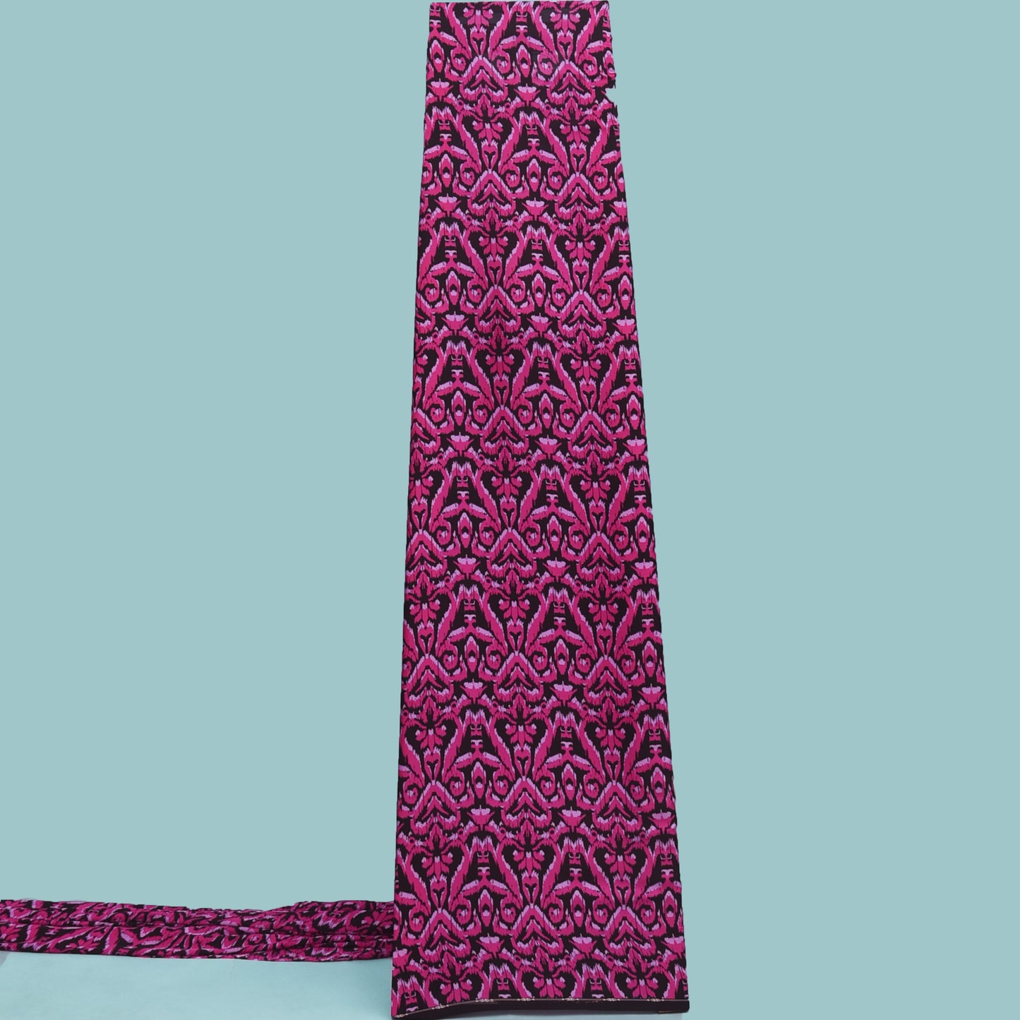 Multi Color Armani Satin Print Fabric