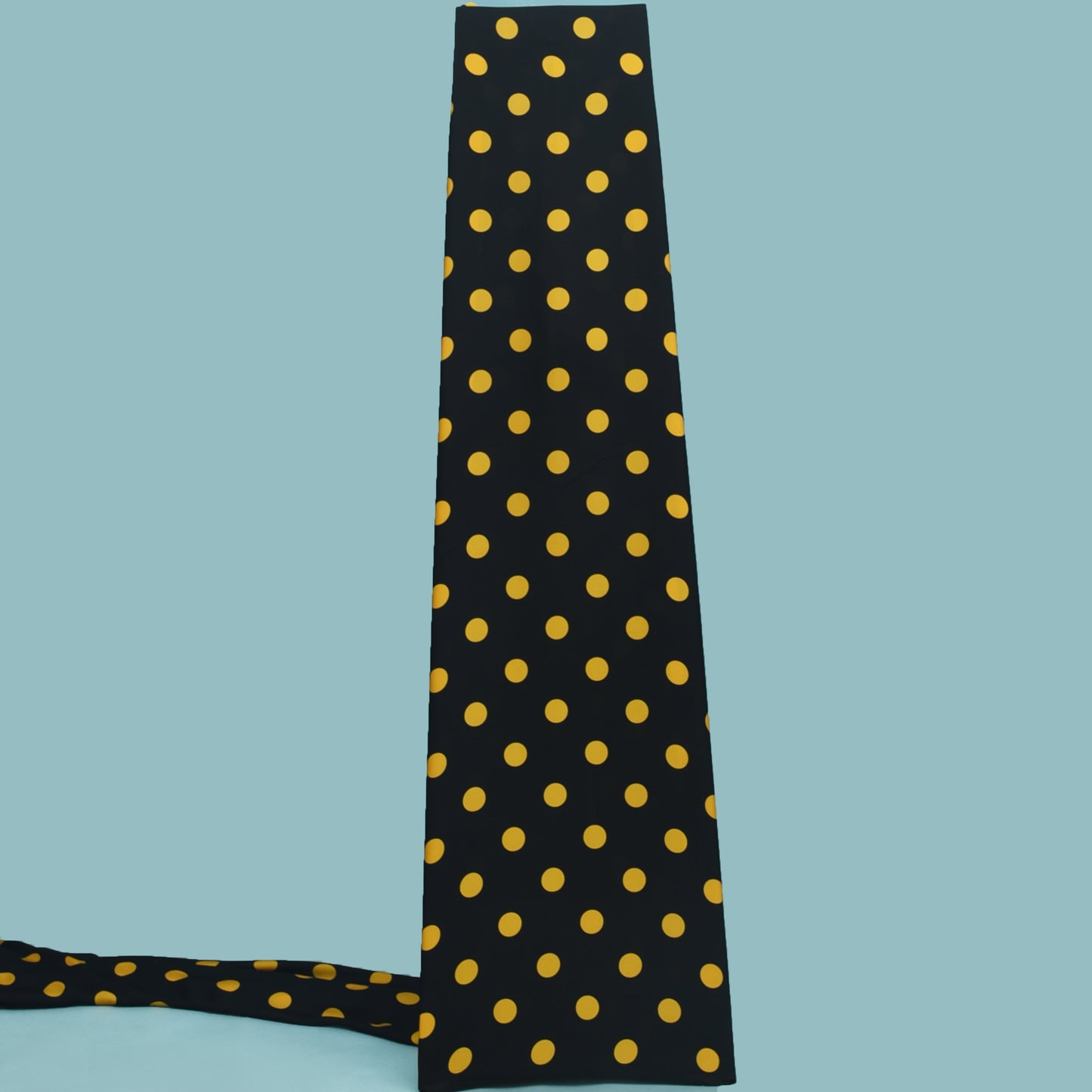 Black Color Armani Satin Print Fabric