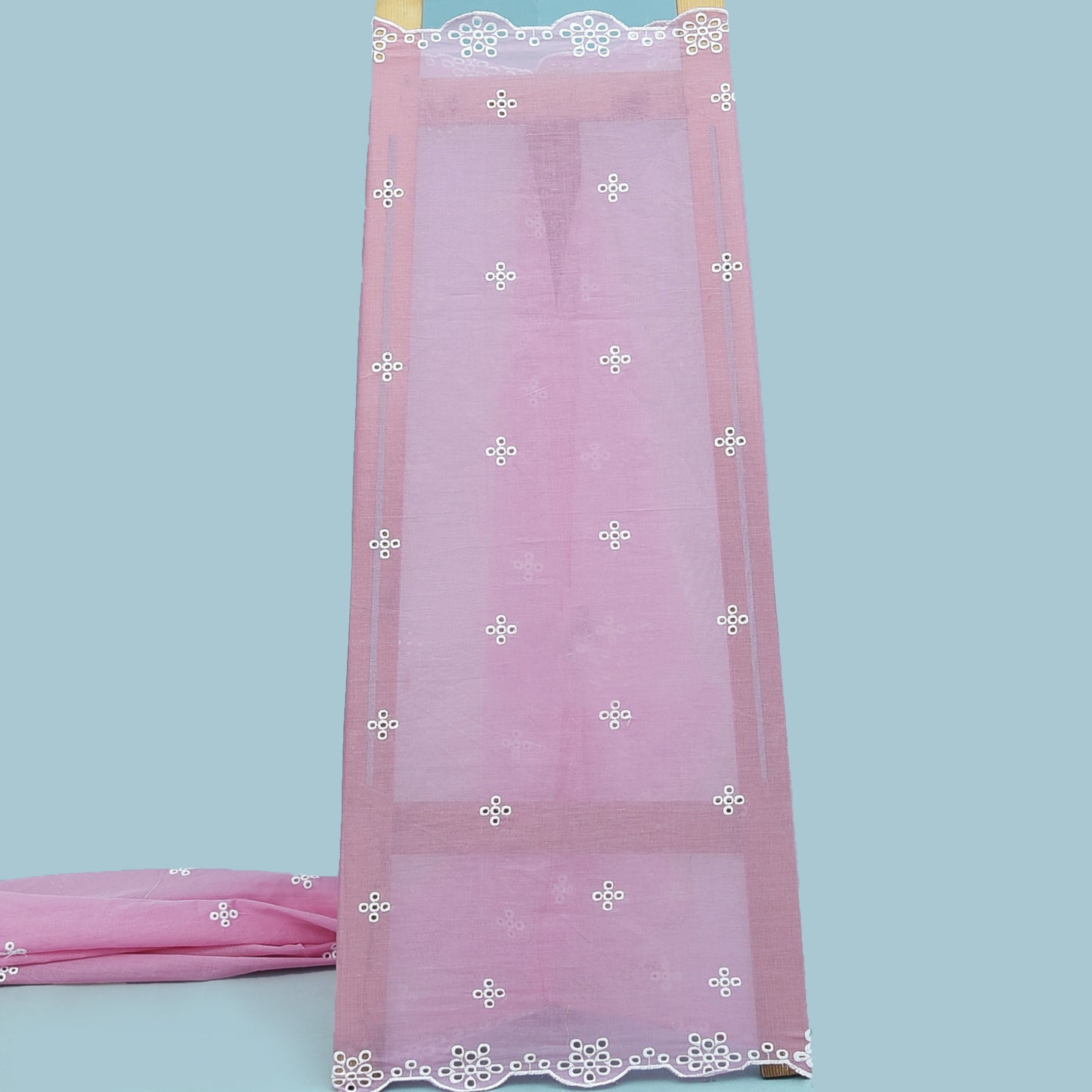 Cutwork Cotton Embroidery Fabric