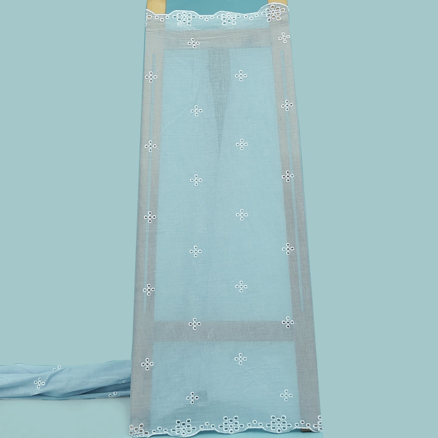 Cutwork Cotton Embroidery Fabric