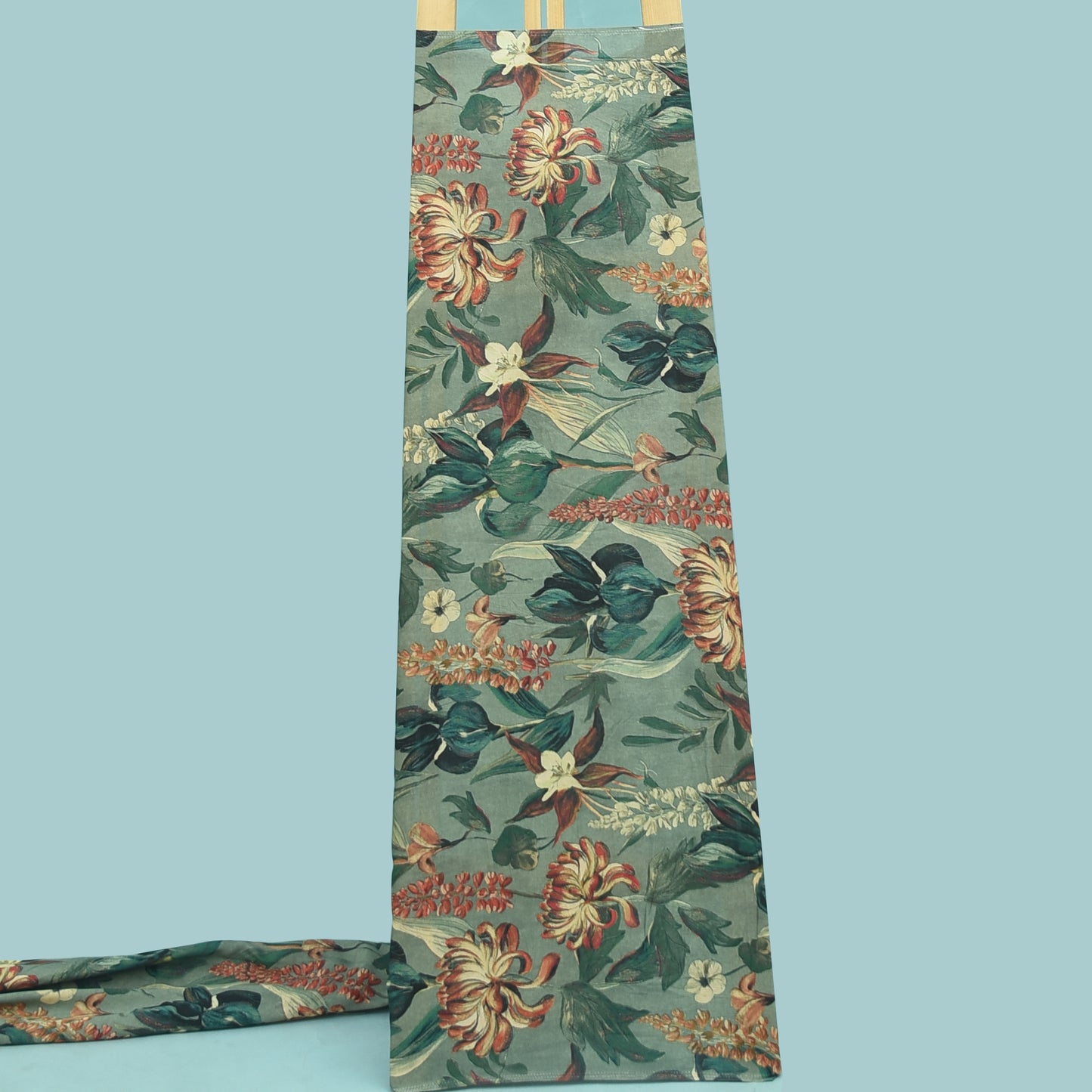 Multicolor Digital Muslin Print Fabric