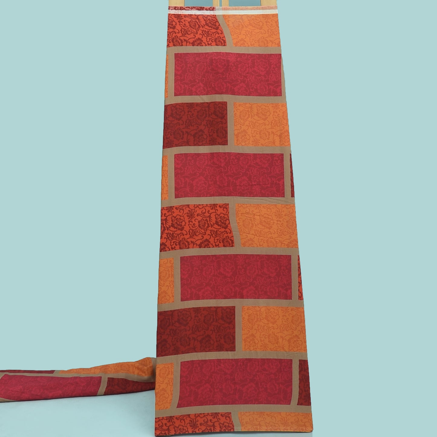 Multicolor Digital Muslin Print Fabric