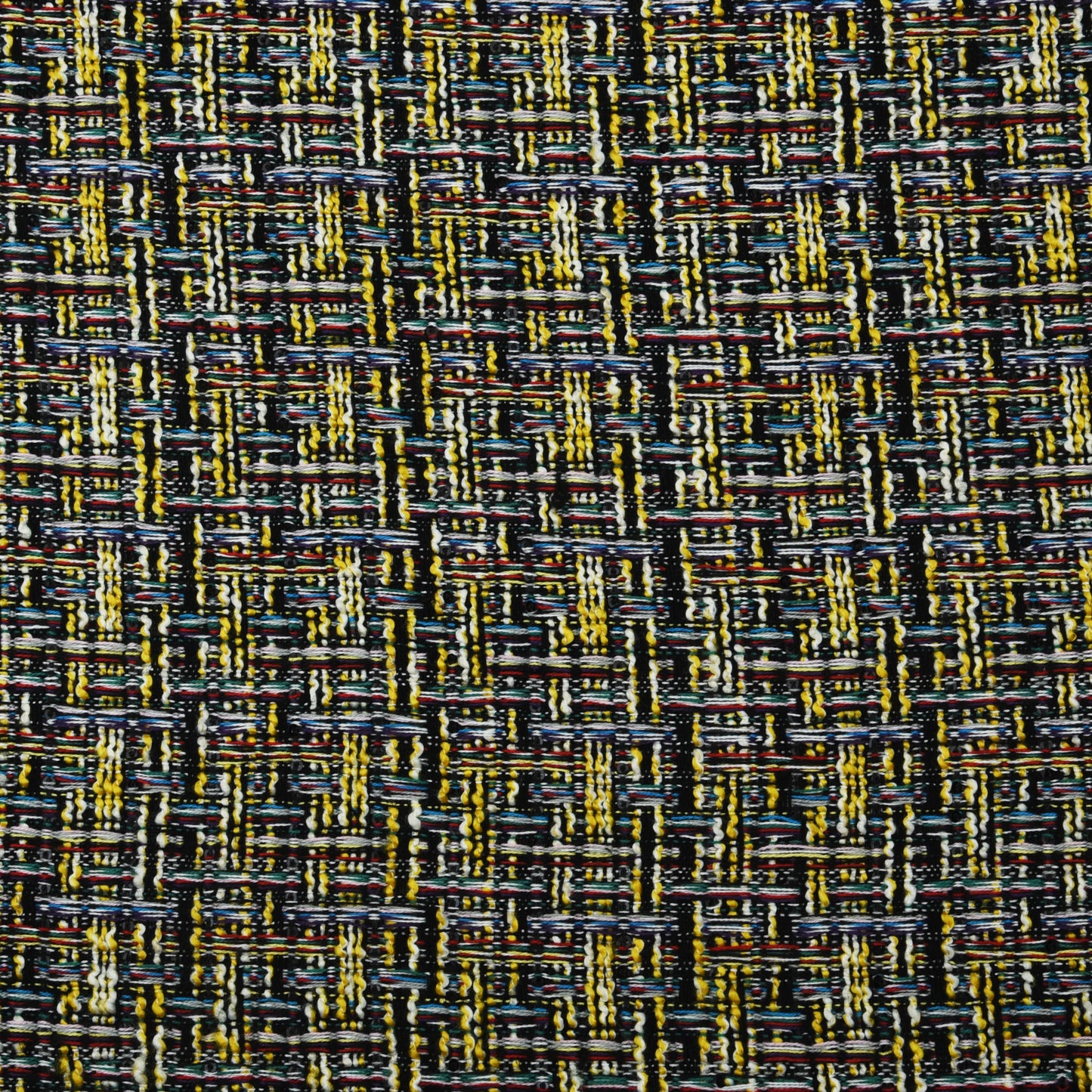 Multicolor Heavy Woolen Shimmer Fabric