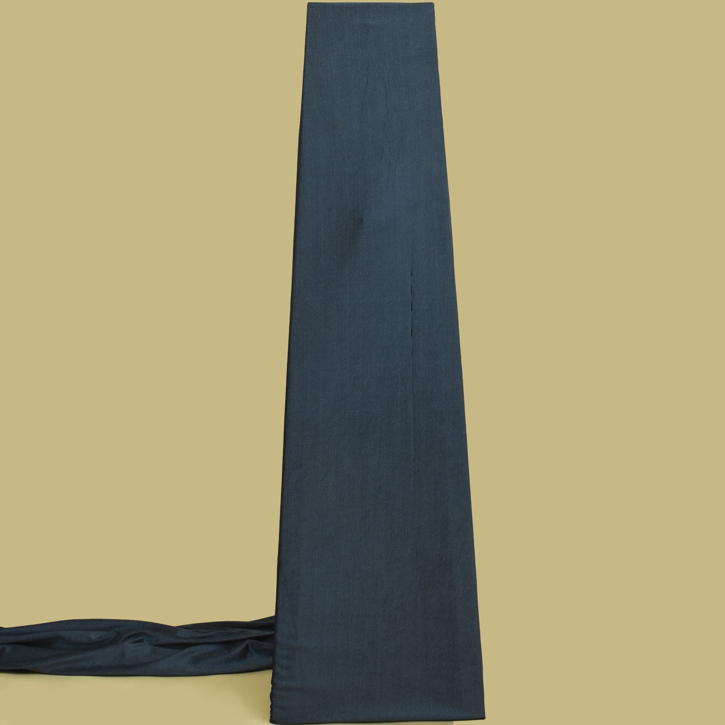 Grey Color Velvet Lycra Stripe Shimmer Fabric