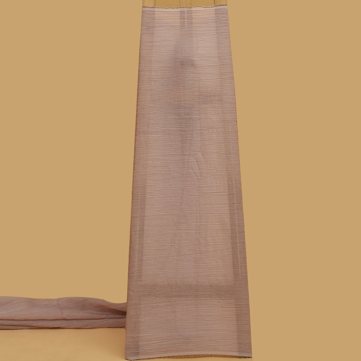 Pink Color Crush Tissue Fabric