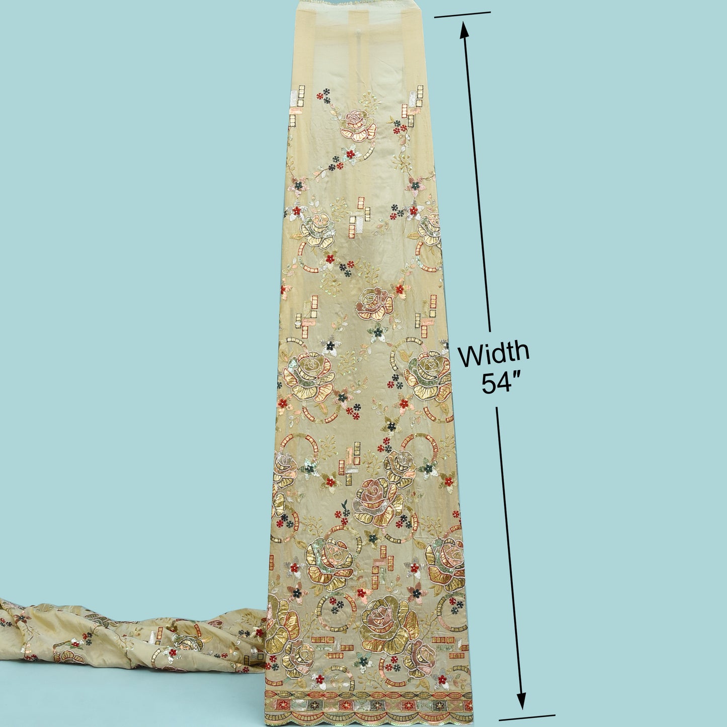 Tissue Embroidery Fabric